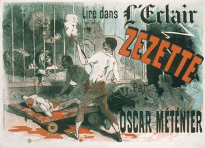 LEclair Zezette, par Oscar Metenier